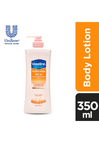 Buy Vaseline Vaseline Healthy White Spf 24 Pa Body Lotion 350ml Online On Zalora Singapore