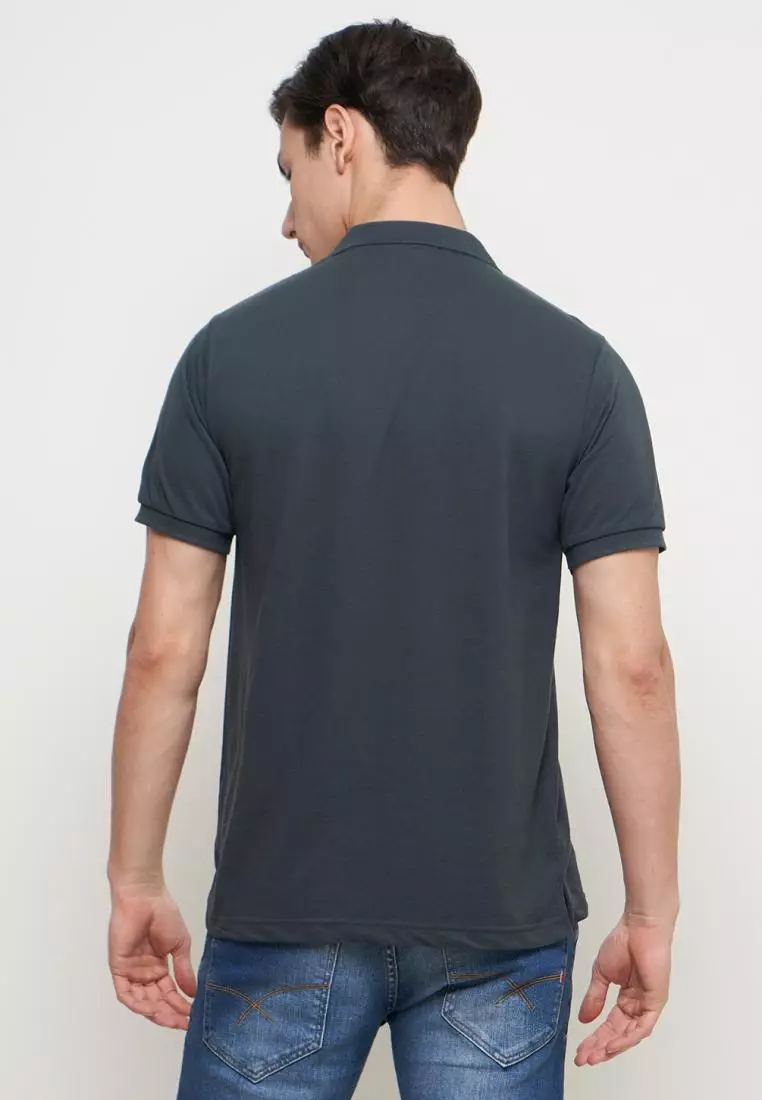 MATSUDA Kaos Polo Shirt Pria Kerah Takaishi