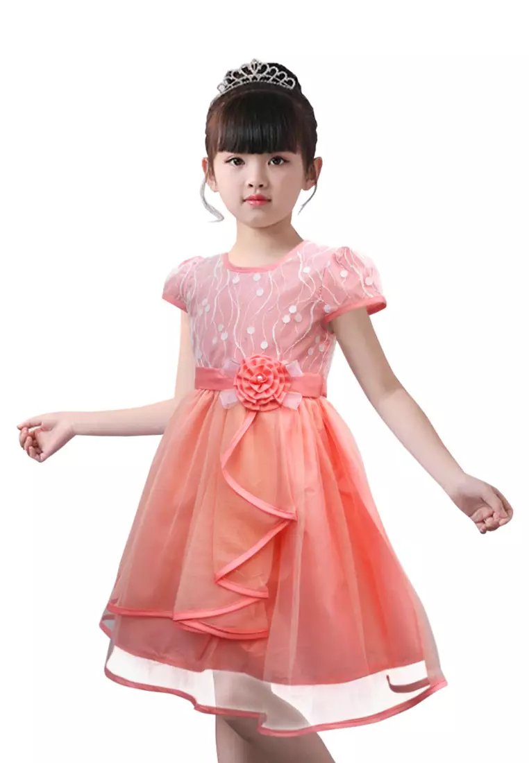 Two Mix Baju Pesta Anak / Pakaian Anak Perempuan / Dress Anak 1-8 tahun 4061