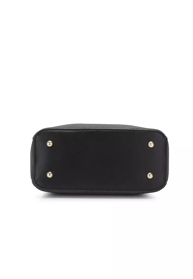 Women's Top Handle Bag / Sling Bag / Crossbody Bag / Shoulder Bag (Tas Tangan Wanita / Tas Selempang Wanita / Tas Bahu Wanita) - Hitam