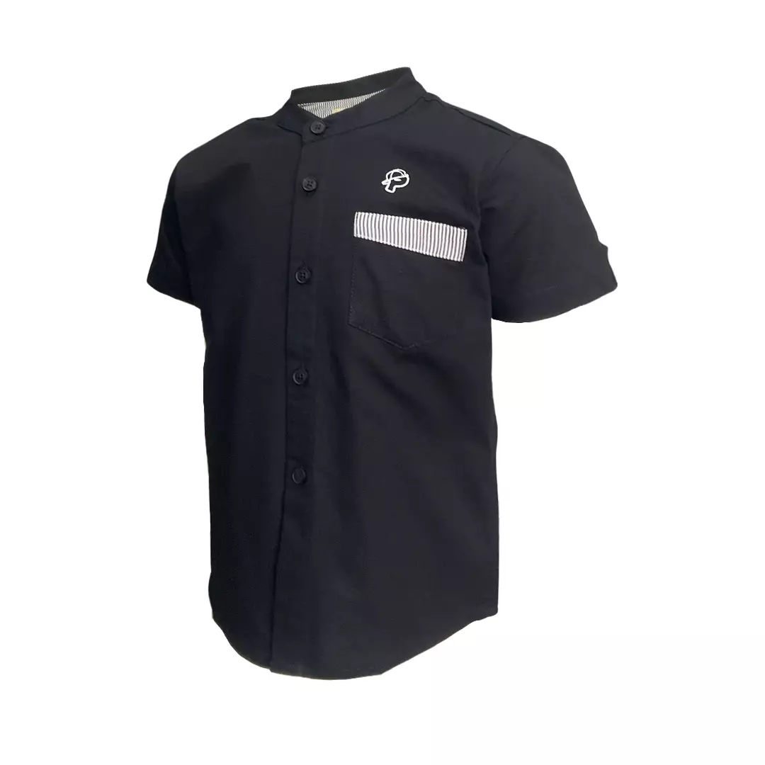 Pingu Koko Anak Laki Laki Shanghai Polos Pendek Hitam 91701530