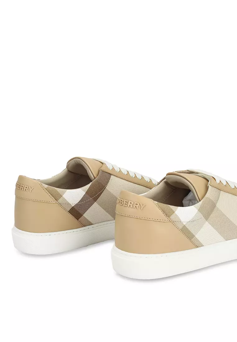 TNR New Check Leather Sneakers bb