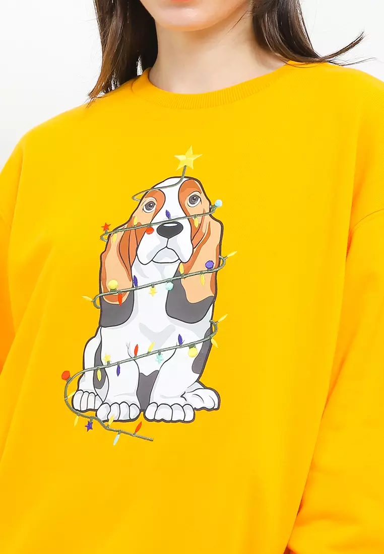 Merryn Oversized Graphic Pullover