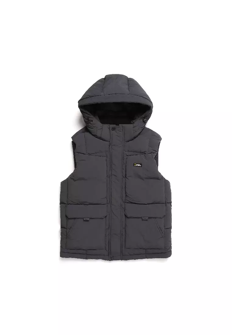 男女同款HELENA連帽羽絨背心