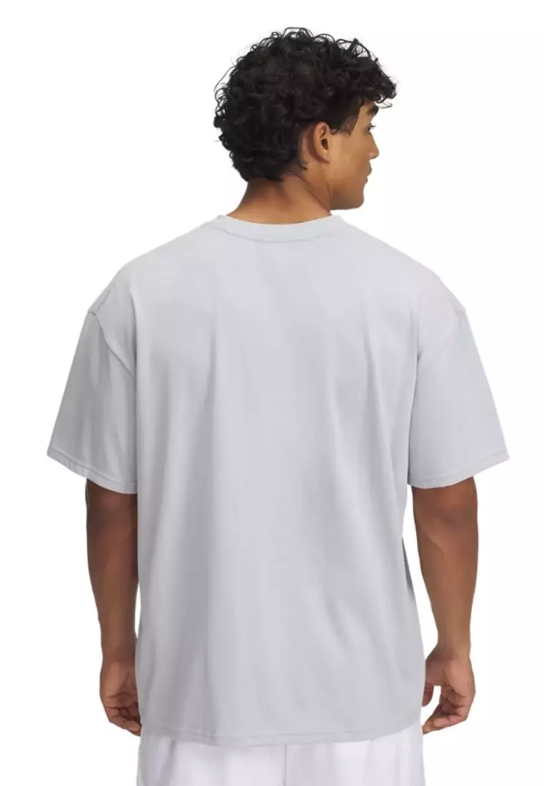 Under Armour Men's UA Heavyweight Oversized Branded Short Sleeve