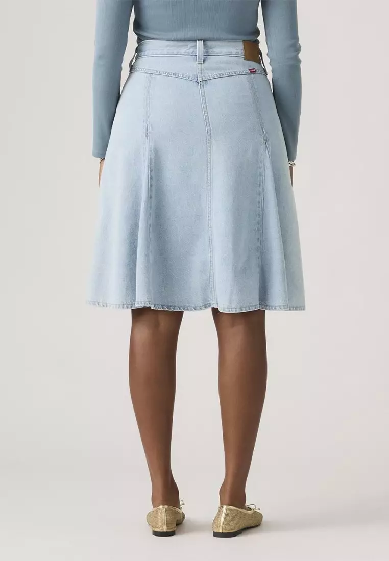 Levi's® Women's Godet Knee-Length Skirt