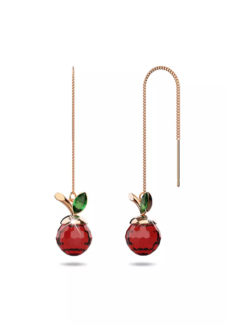 Gold plated threader discount earrings