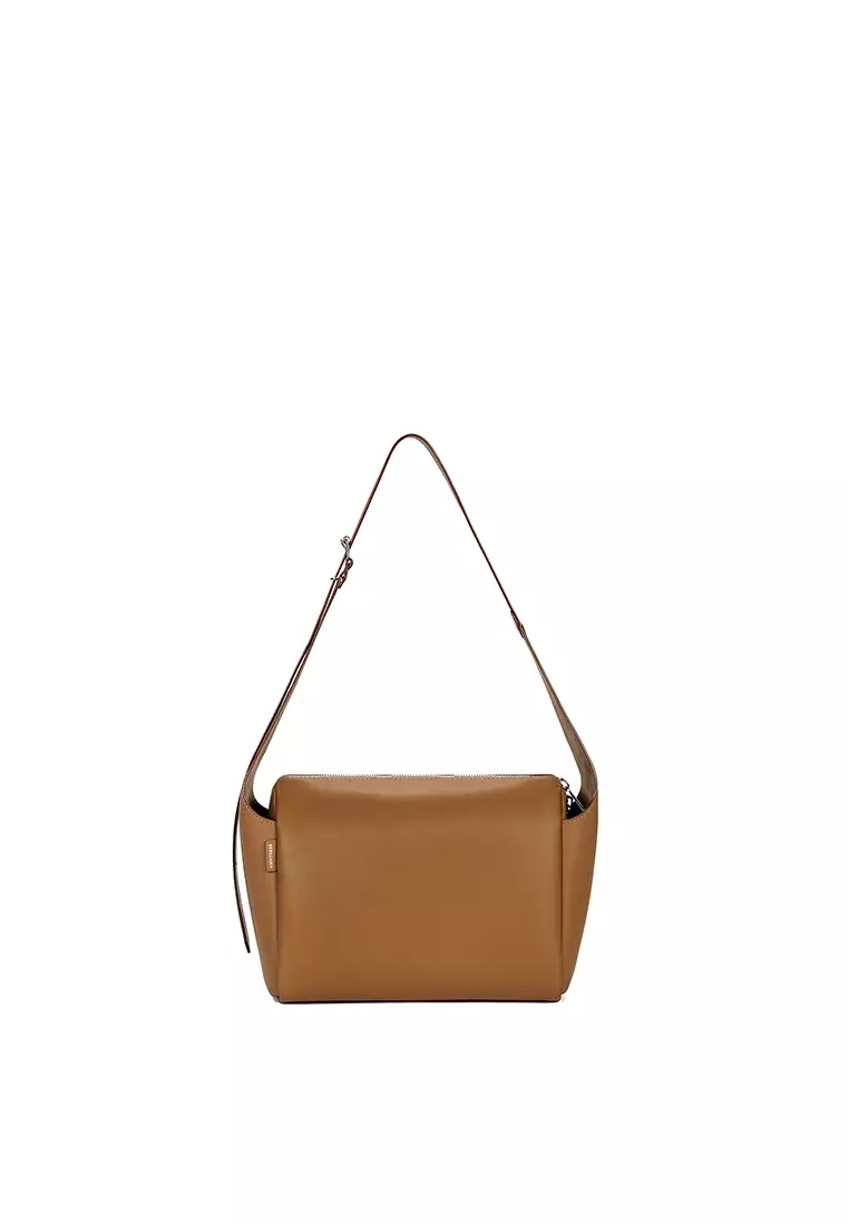 Petrichor Pockets Shoulder Bag Small - Caramel