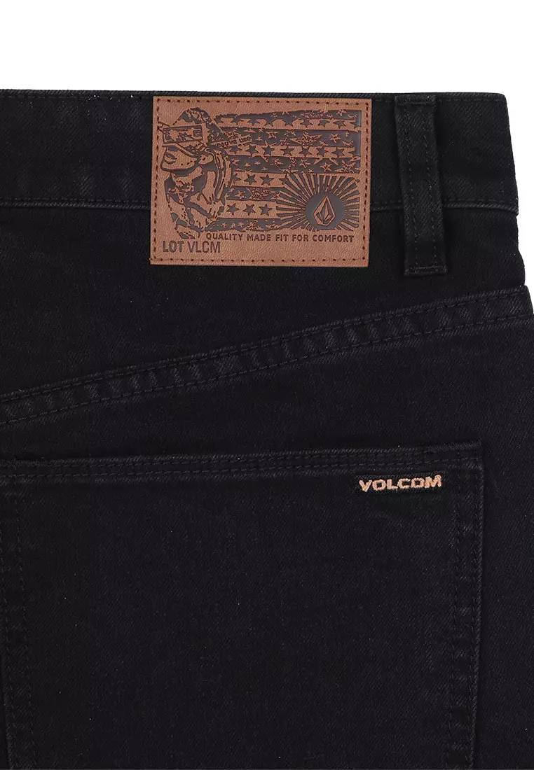 MWD SOLVER DENIM SHORTS BLACKOUT