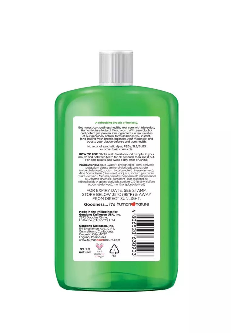 Natural Mouthwash 400ml