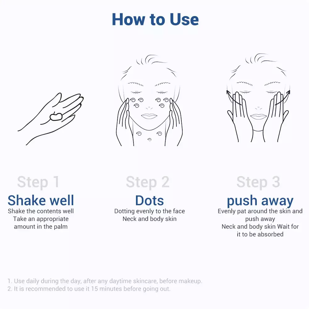 BREYLEE UV Sunscreen SPF 50+ - Krim Pelindung Wajah (40ml)