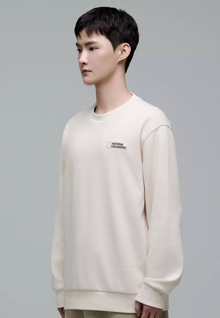 男女同款FOLHAS細LOGO衛衣