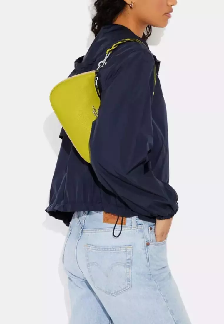 Coach Teri Shoulder Bag In Signature Canvas Key Lime
