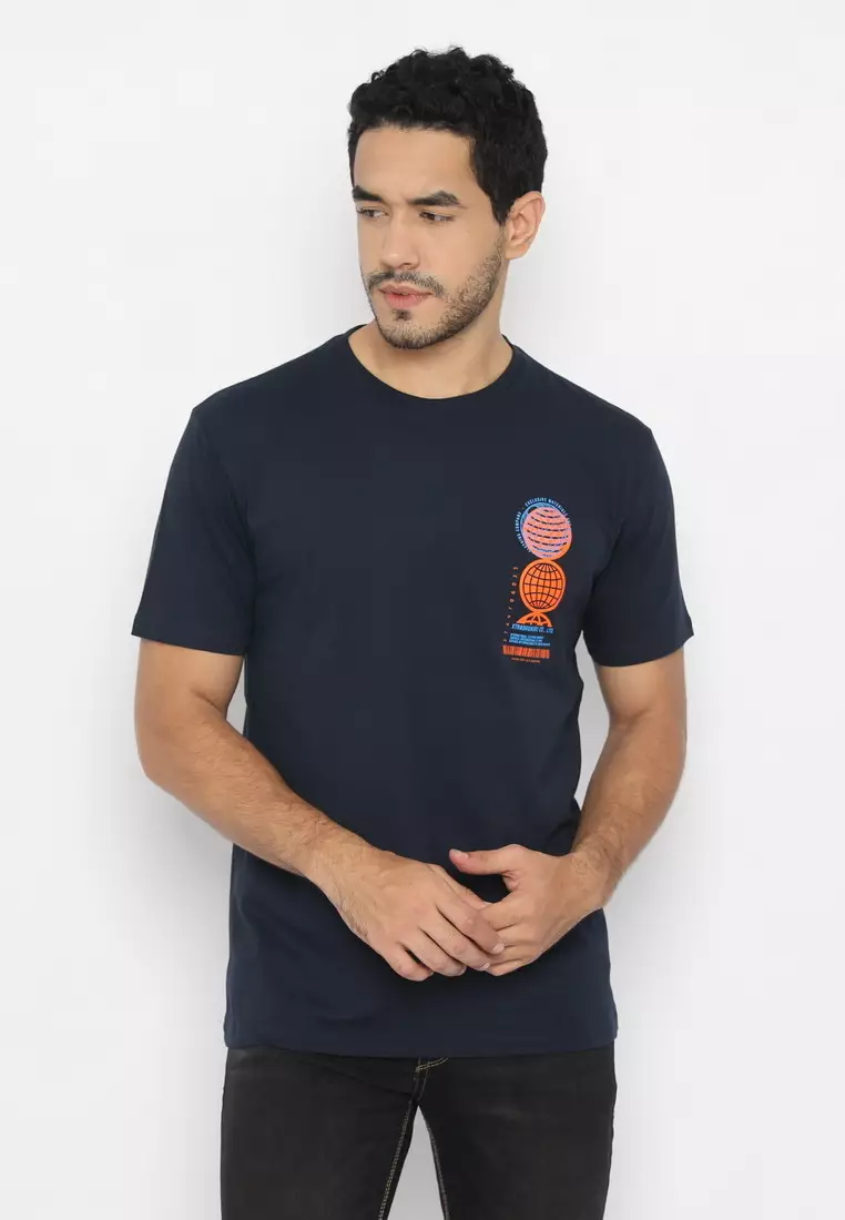 XTRAORDINARY (XO) T-Shirt Cotton Combed Pria 2073190891