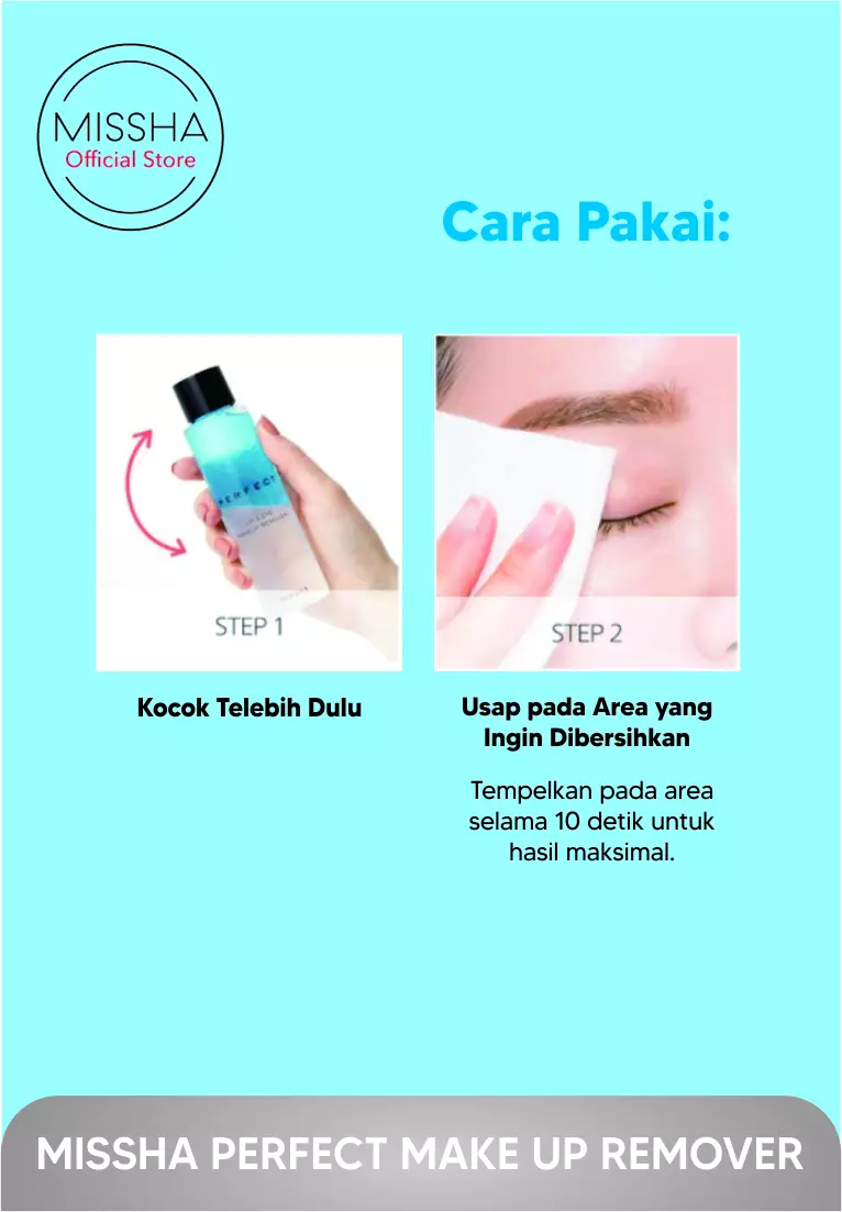 Missha Perfect Lip & Eye Makeup Remover