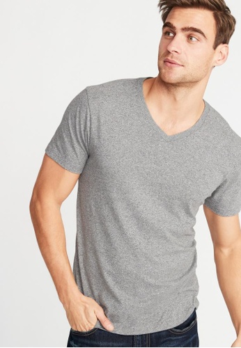 Shop Old Navy Soft Washed Heathered V Neck Tee For Men Online On Zalora Philippines