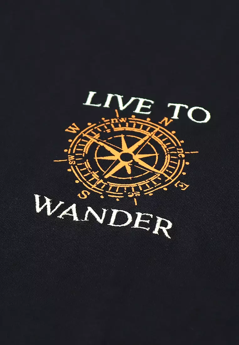 Men's "Live to Wander" Graphic T-Shirt