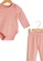 LC Waikiki pink Baby Girl Snap-On Bodysuit and Trousers 58135KA6E93F5AGS_3