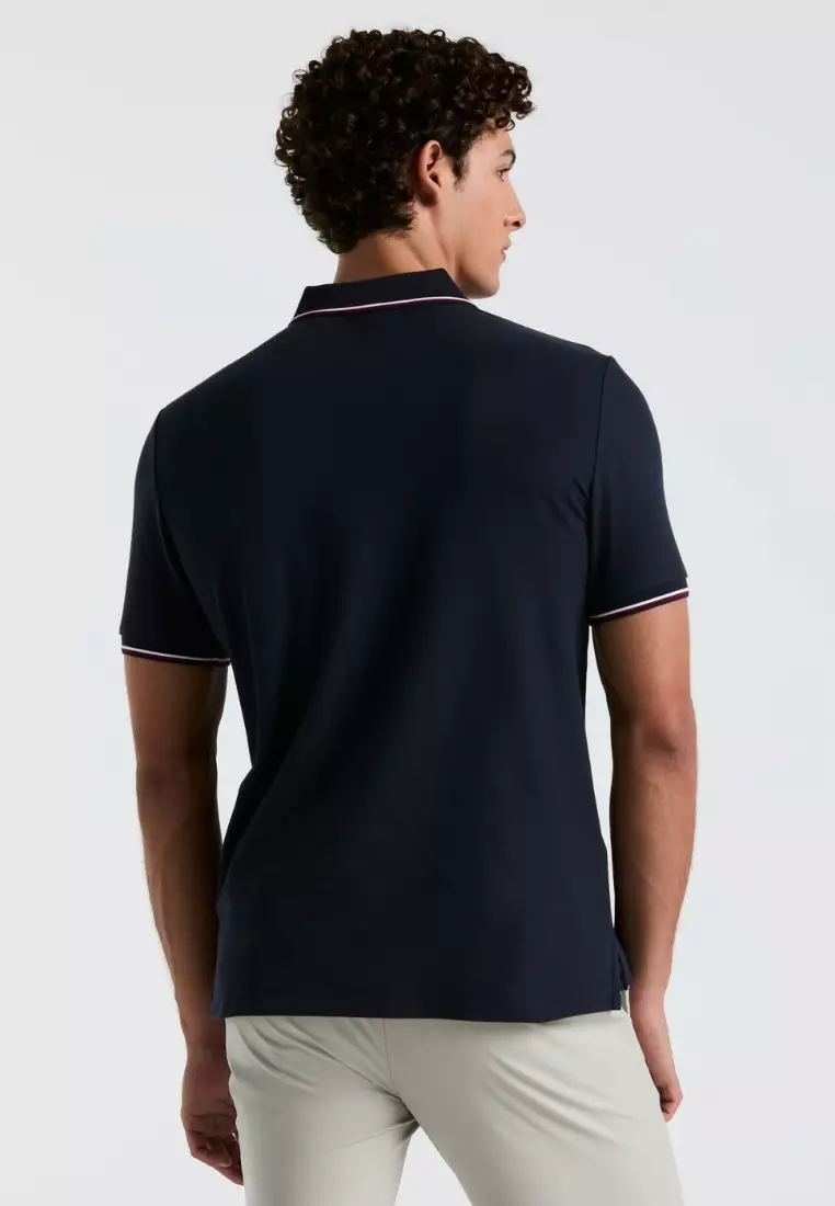Mega Pete Cotton Pique Polo