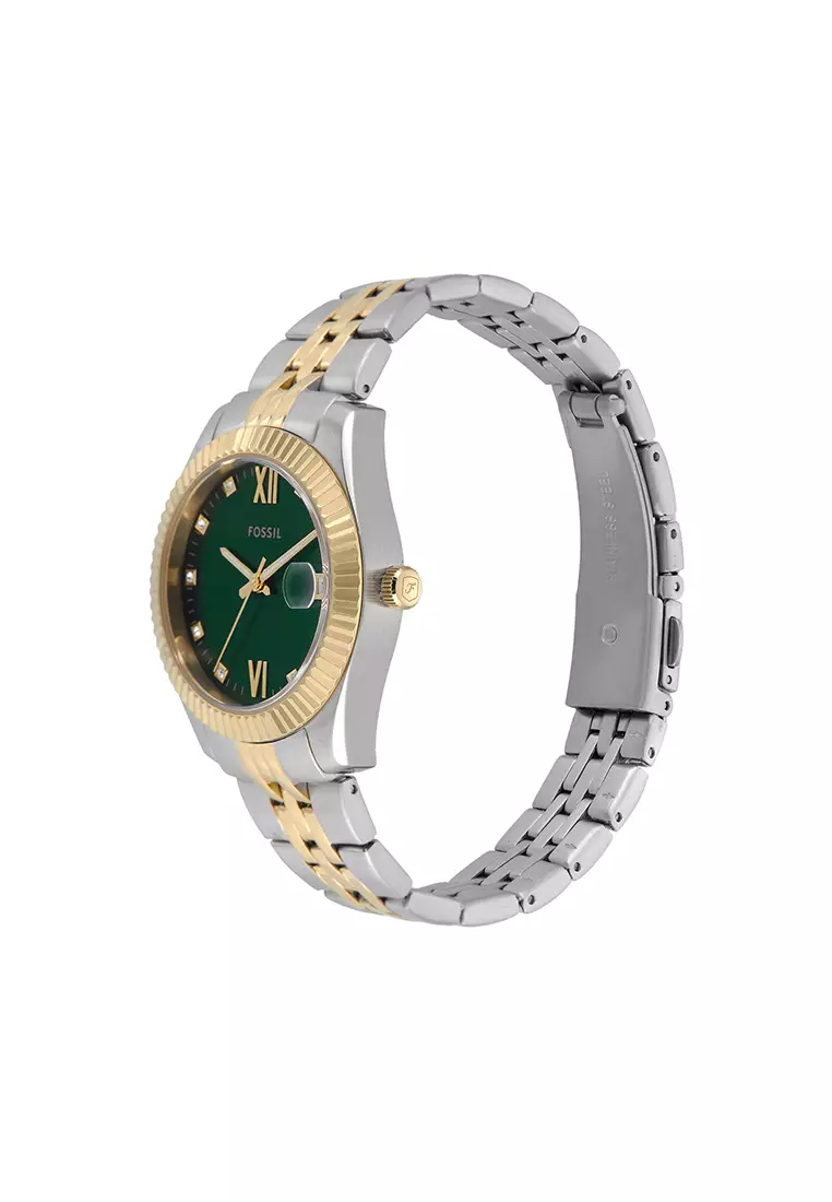 Scarlette Two Tone Stainless Steel Watch ES5388