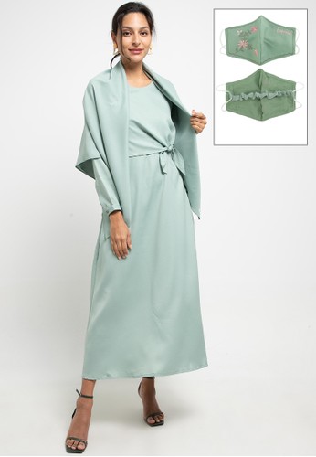 EXPAND green Heliyah Dresses 8A3E7AAC19F953GS_1