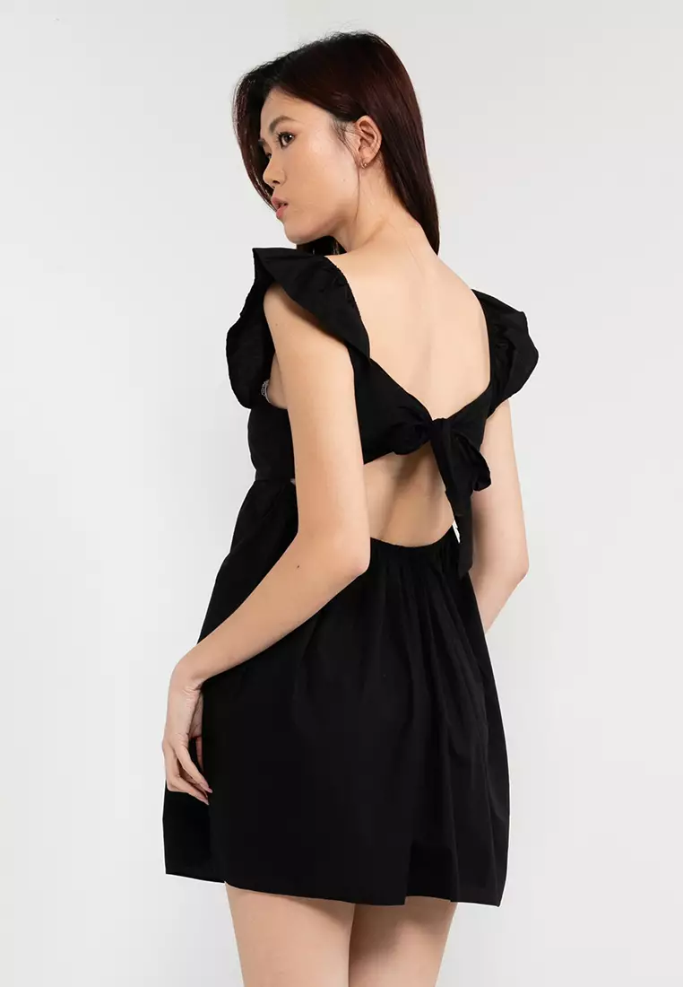 Tessa Tie Back Mini Dress