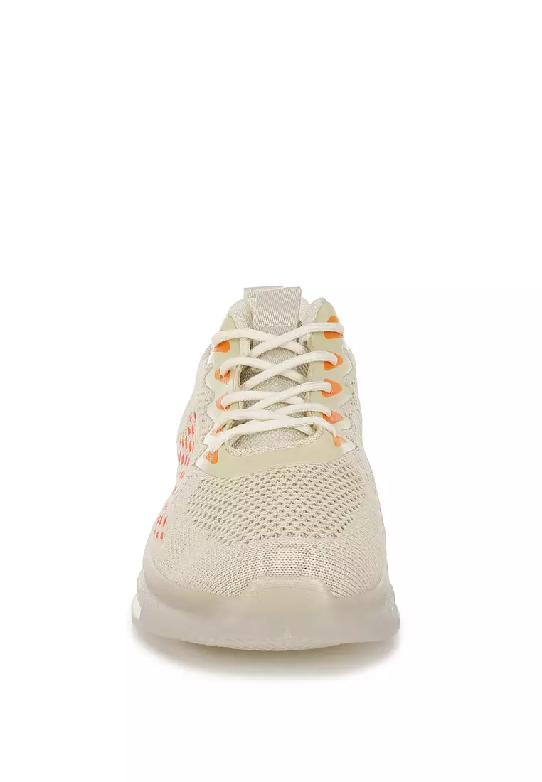 橘色厚實防滑 Flyknit 運動鞋