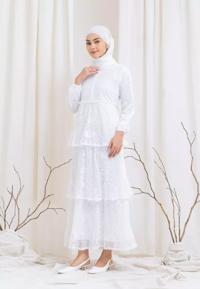 Aura Dress - White