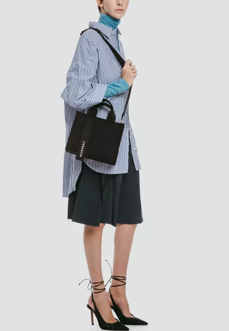 RICO MINI COMFORT Canvas Crossbody Bag All Black