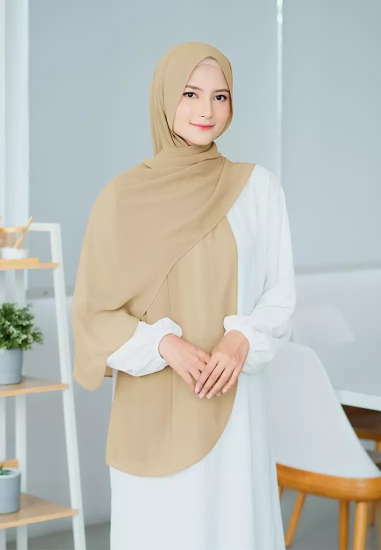 HIJAB INSTAN SAFFA - WALLNUT