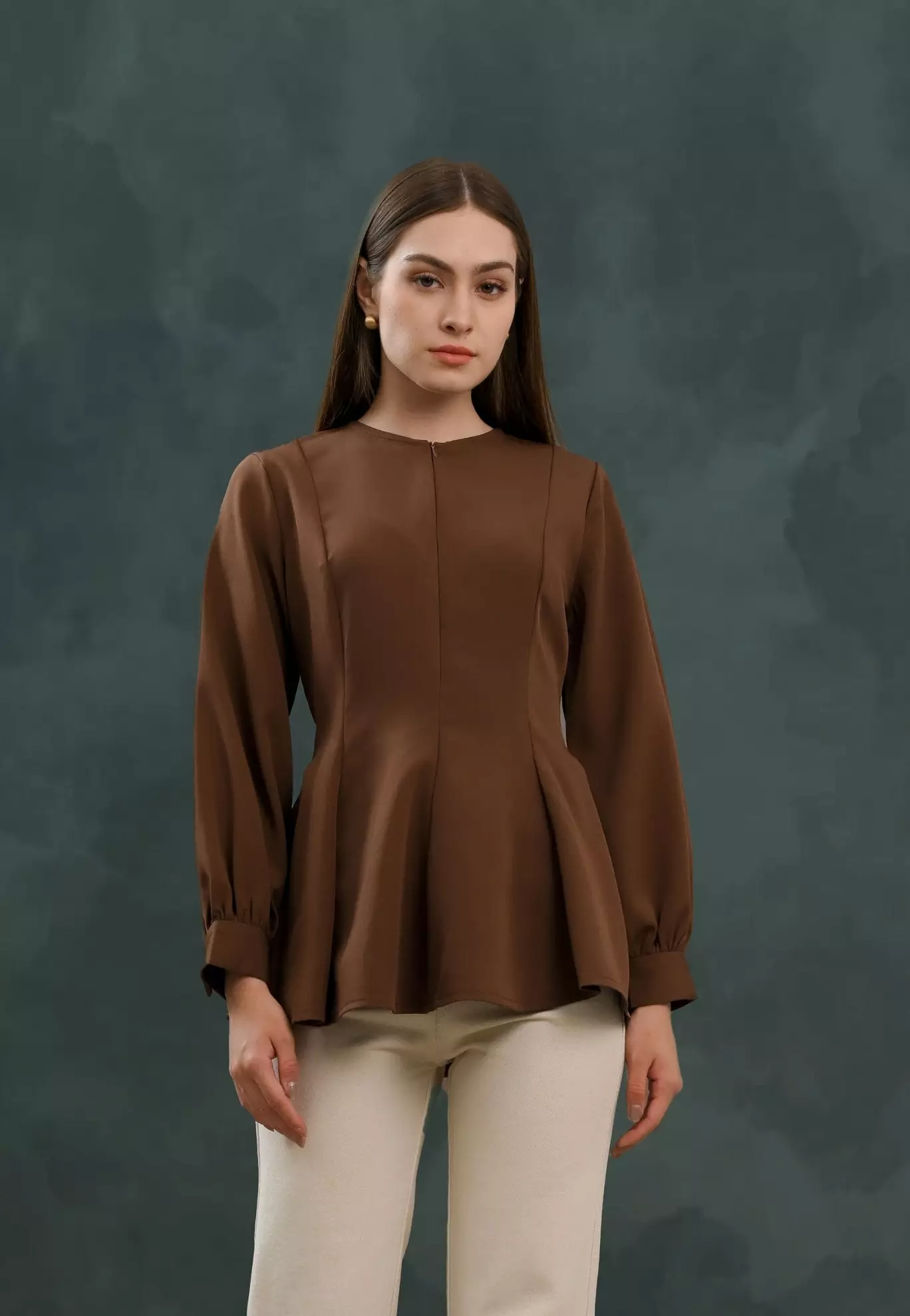 Liv Blouse - Brown