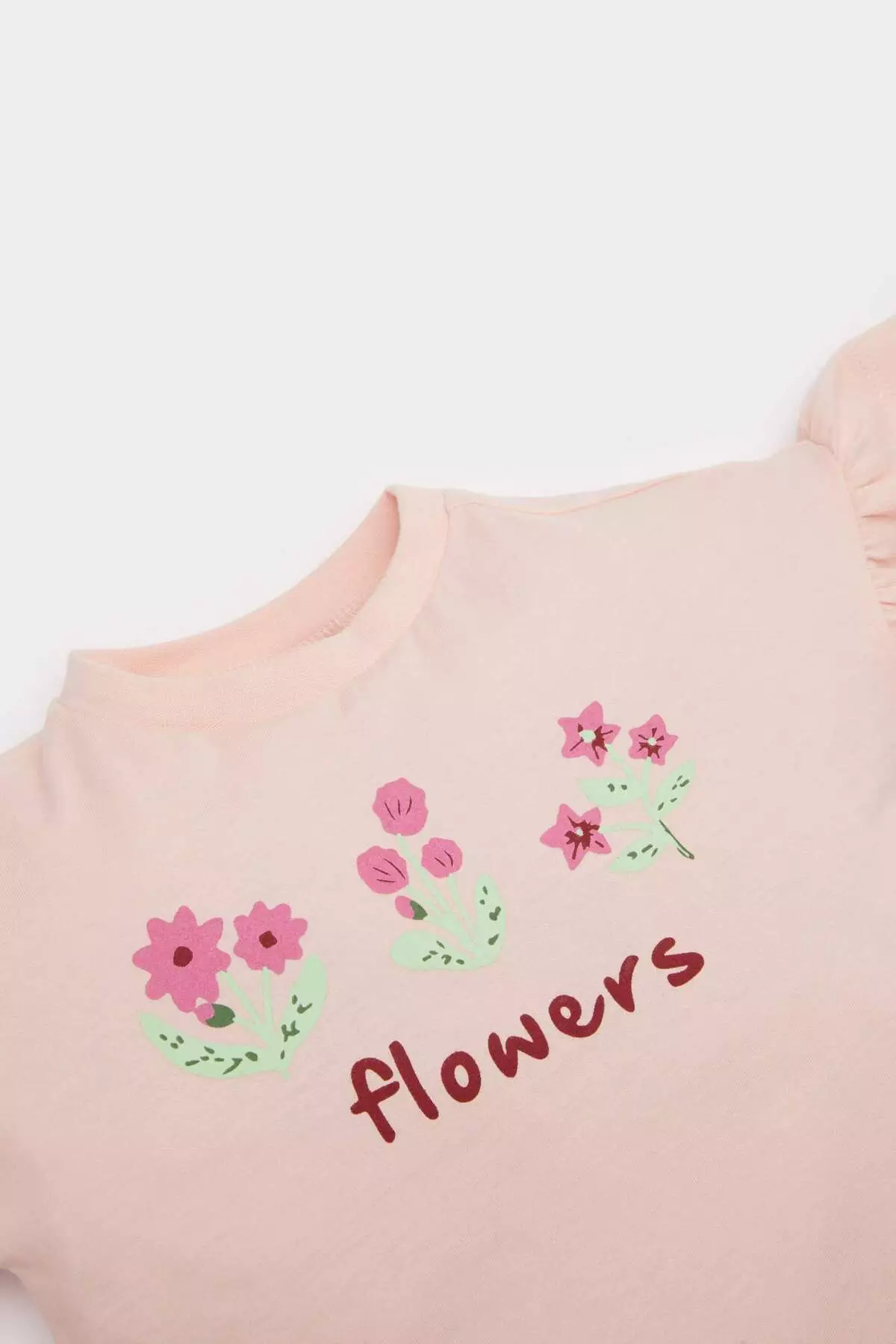 Baby Girl 2-Piece Set Floral Short Sleeve T-Shirt Leggings E6479A525Sm