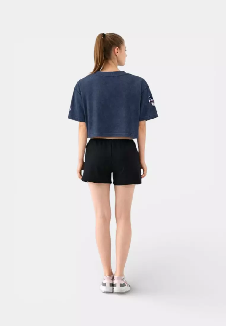 New York Yankees Crop Top for Women Major League Denim Collection [M6Q1]