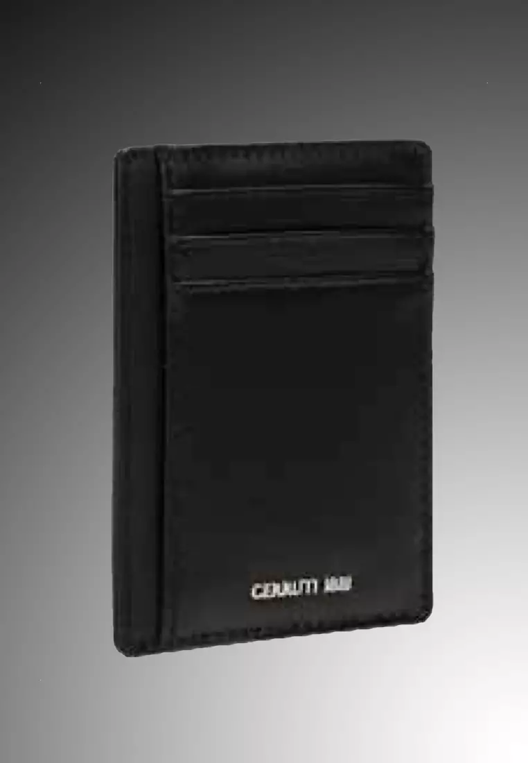 男女通用RAM皮夾 - 黑色