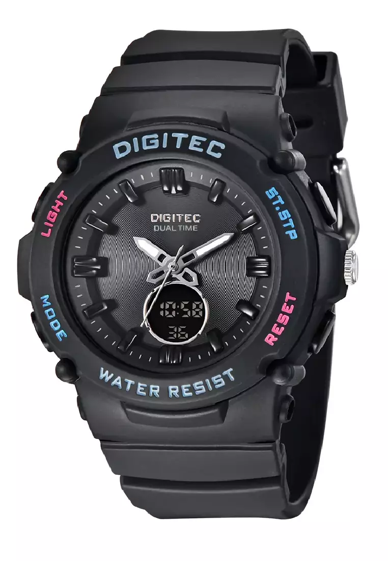 Jual Digitec Women BDA-4110T Resin black Original 2025 | ZALORA Indonesia