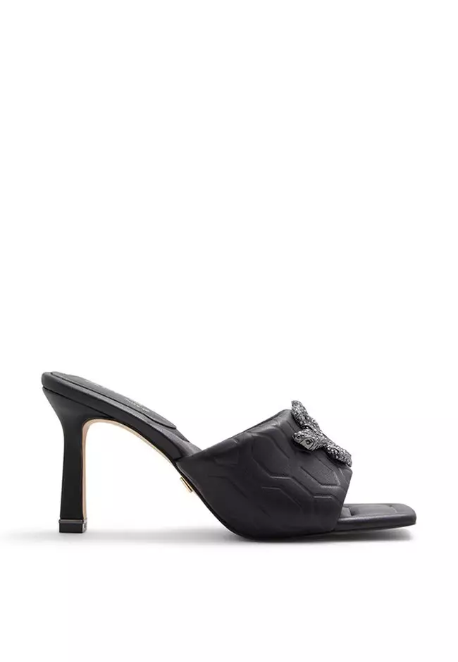 Aldo mules black sale