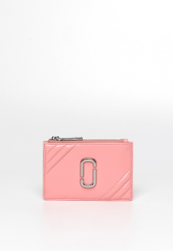 Marc Jacobs pink The Glam Shot Top Zip Multi Wallet Card holder/Coin purse 34F88ACC1E69E3GS_1