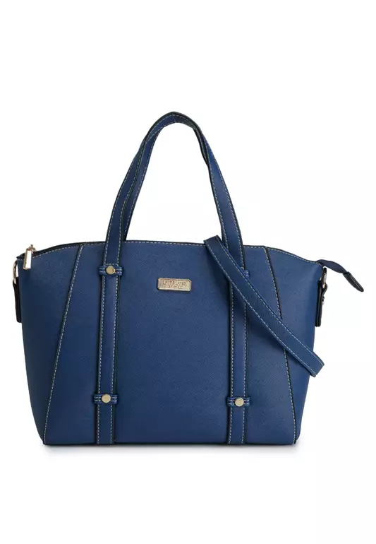 Saffiano Convertible Satchel