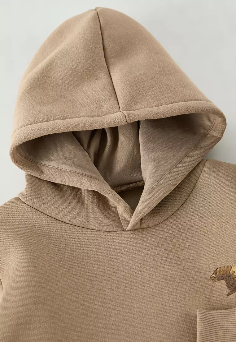 Mink Boy Printed Knitted Mini Me Sweatshirt Tkdaw25Sw00122