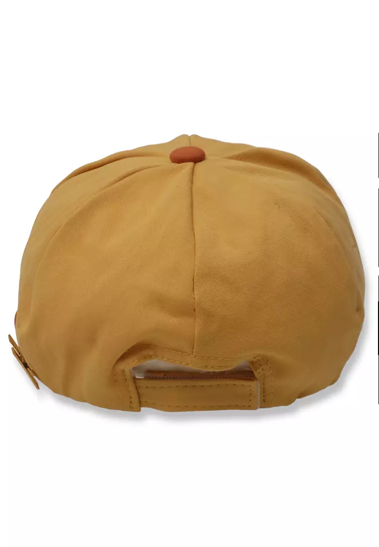 Otieno Aksesoris Fashion Topi Beret Anak Unisex Funny Design Kids Hat Material Cotton ORIGINAL - Yellow
