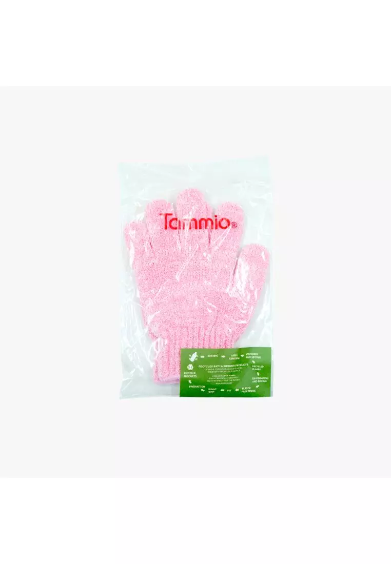 Bath gloves REG-1318-26 ecotools (pink scl)