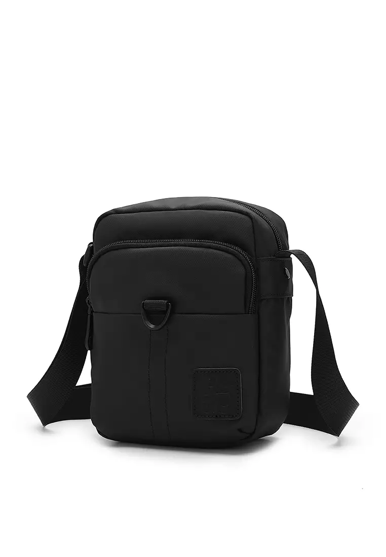 Men s Small Sling Bag Crossbody Bag Black