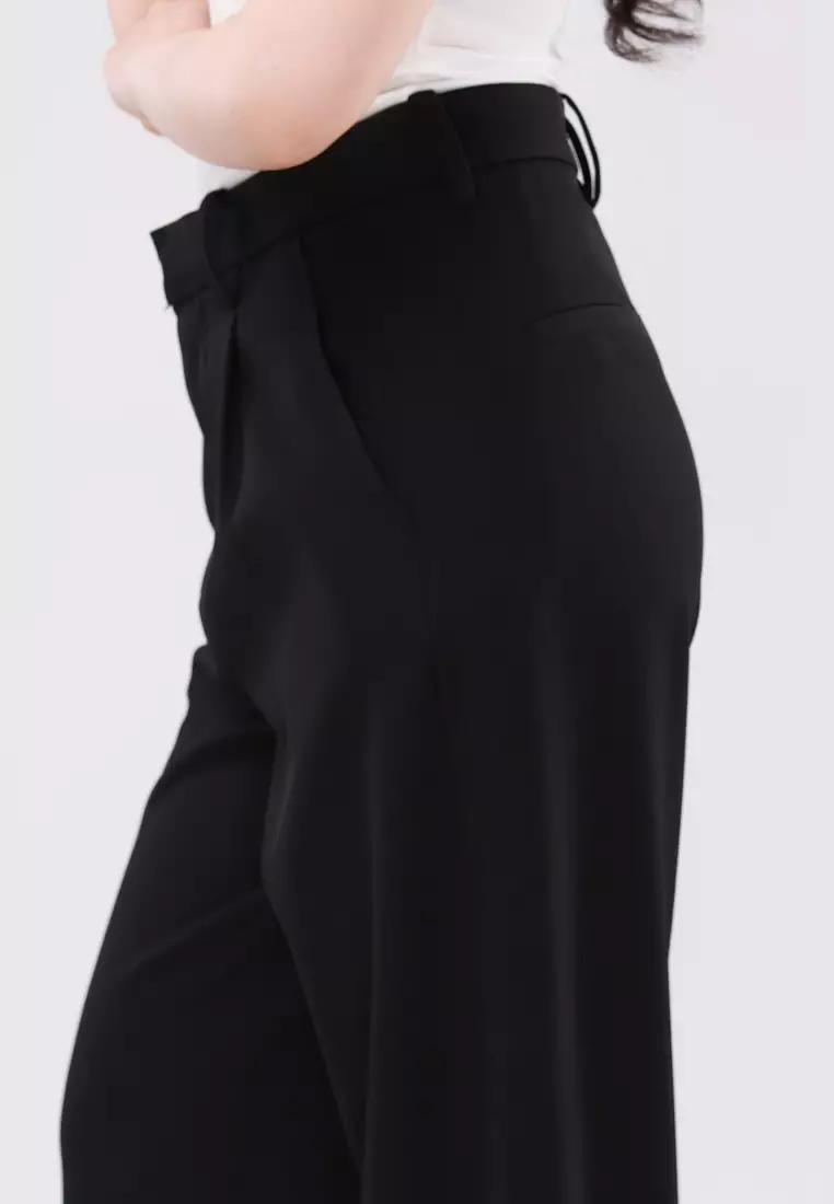Wide Leg Trouser Pants Ladies