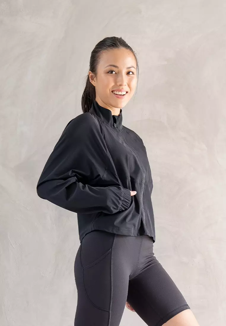 HAPPYFIT AERI Lightweight Jacket Black