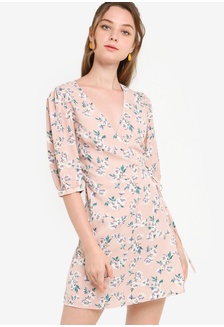 Buy Paper Dolls 2 In 1 Printed Bodycon Zalora Hk