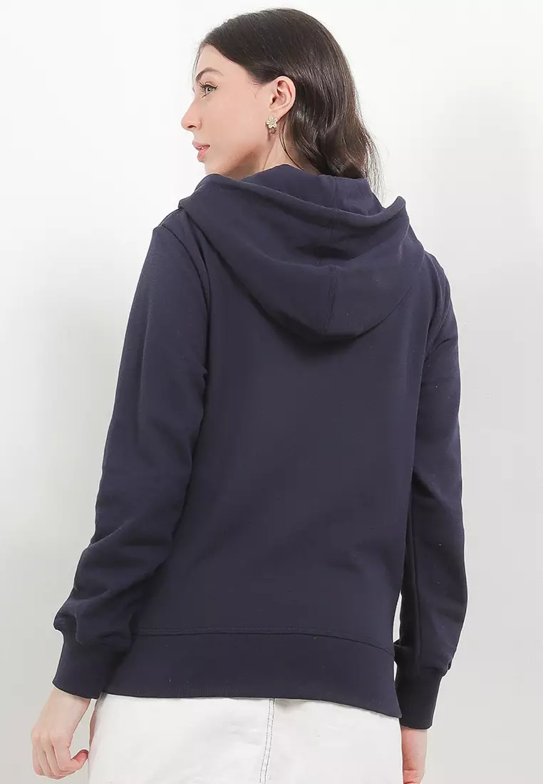 Kaina Hoodie Zipped Sweatshirt
