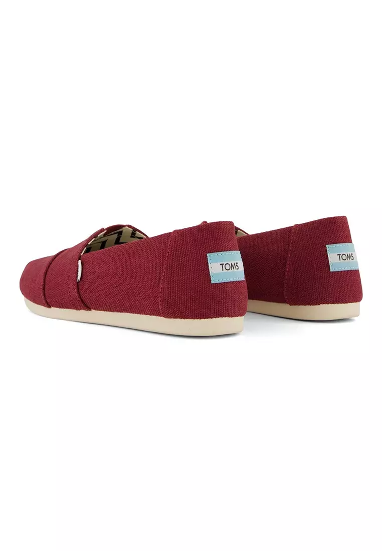 Buy TOMS Toms Women Alpargata Classic Ruby Heritage Canvas Online ...