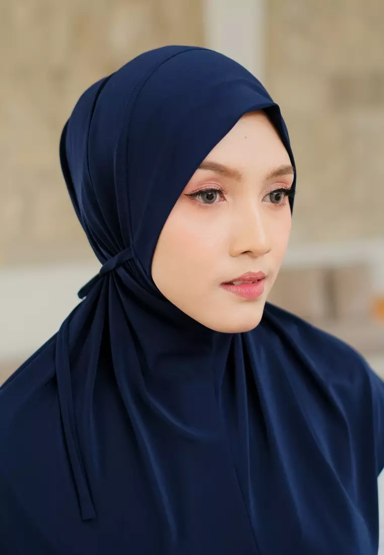 Bergo Mirae Hijab Sporty Navy
