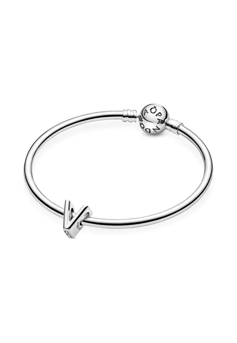 Buy PANDORA Pandora Letter V Alphabet Charm Online ZALORA Malaysia