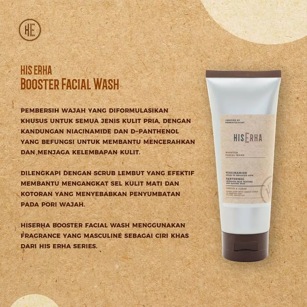 ERHA Value Pack His Erha Acneact Facial Wash + Acneact Essence All In One